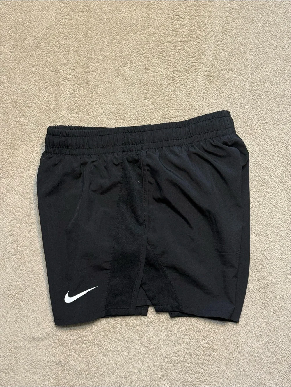 Nike Girls Youth Large Black Dri-FIT Athletic Shorts